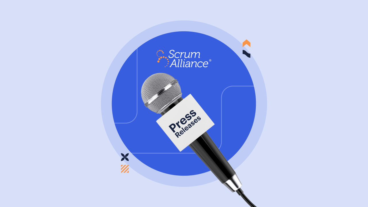 Microphone announcing press releases